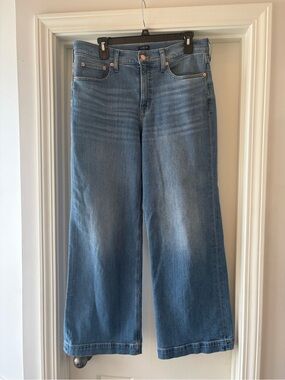 J. Crew Light Blue Wide-Leg Jeans